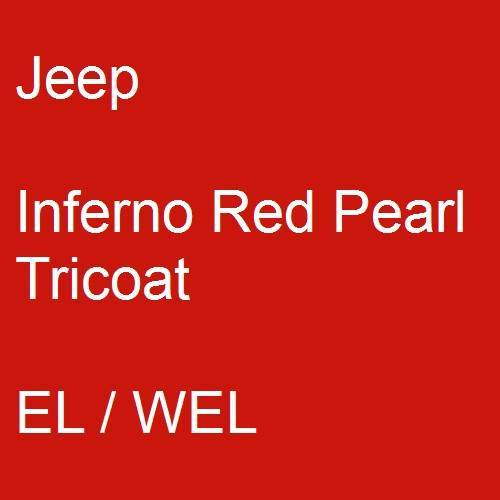 Jeep, Inferno Red Pearl Tricoat, EL / WEL.